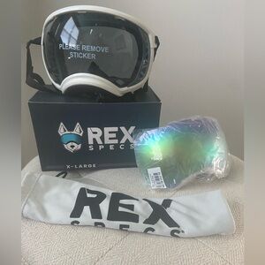 Dog Goggles - Black and White